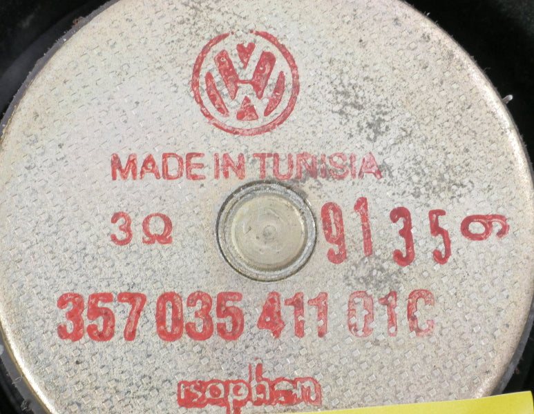 Rear Deck Speakers Isophen 90-94 VW Passat B3 - Genuine - 357 035 411