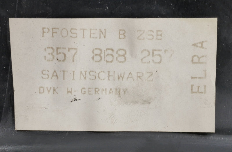 B Pillar Interior Trim Cover Panel Set 90-94 VW Passat B3 - 357 868 258 / 257