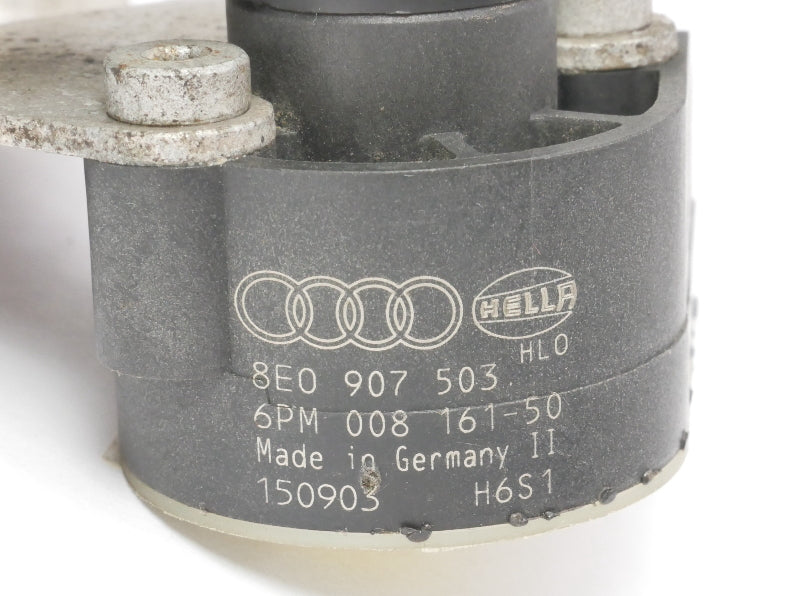 Rear Headlight Range Level Sensor & Bracket 02-05 Audi A4 S4 B6 ~ 8E0 907 503 ~