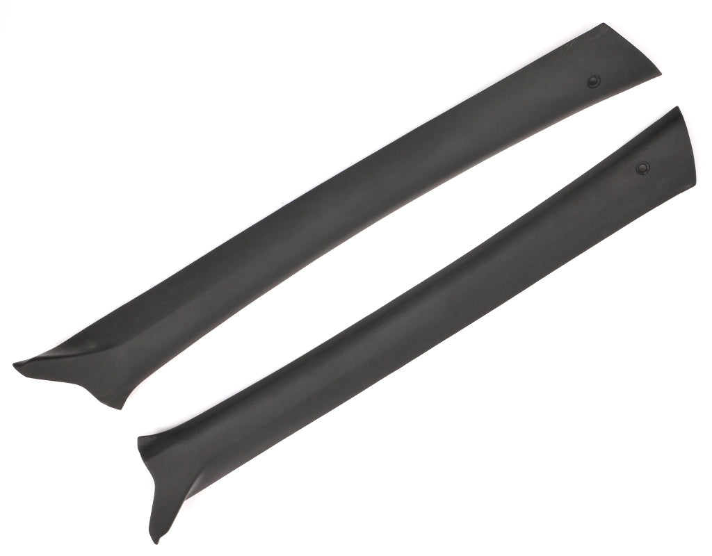 A Pillar Interior Windshield Trim Panel Set 85-92 VW Golf GTI MK2 - 176 867 457