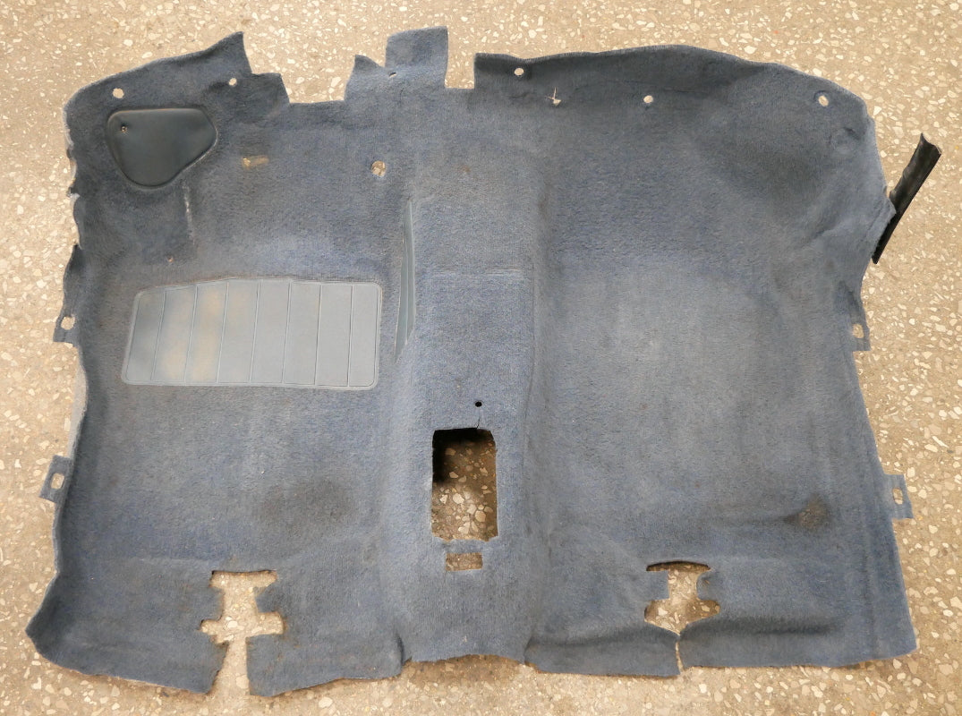 Interior Front Floor Carpet 85-92 VW Jetta Golf GTI MK2 A2 Blue - Genuine