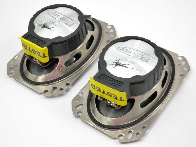 Pair 4x6" Car Audio Speaker Arc Audio Foose FD4625 4 Ohm