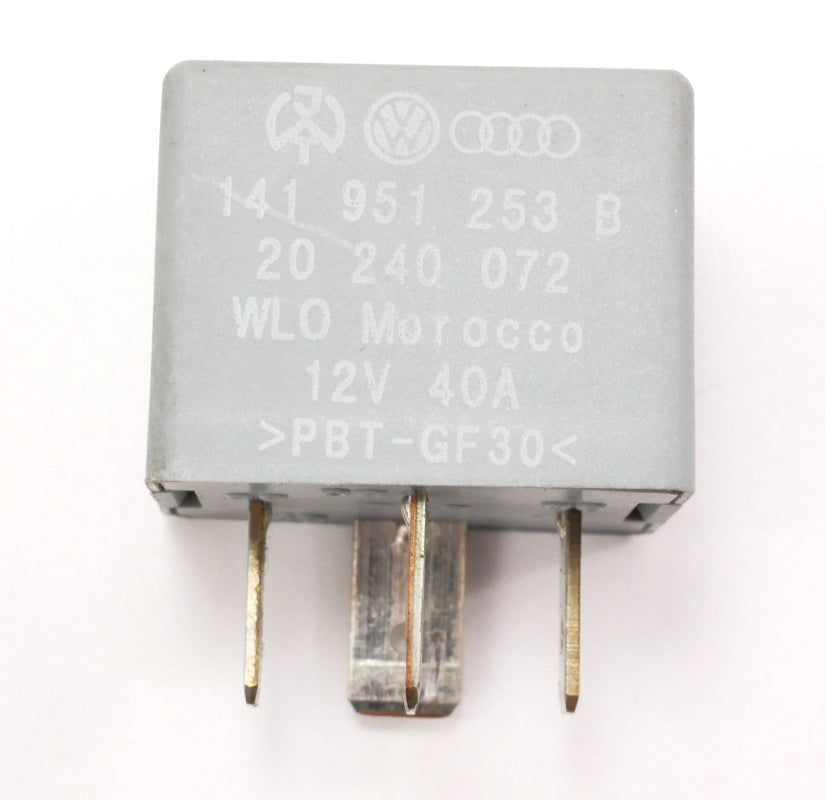 2x Relay 53 Multi Purpose Horn AC VW Jetta Golf Rabbit Passat - 141 951 253 B -