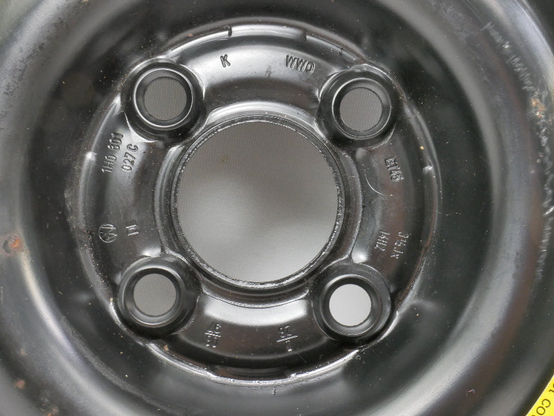 14" x 3.5" Spare Wheel Tire Donut Rim Jetta Golf GTI Cabrio MK3 - 1H0 601 027 C