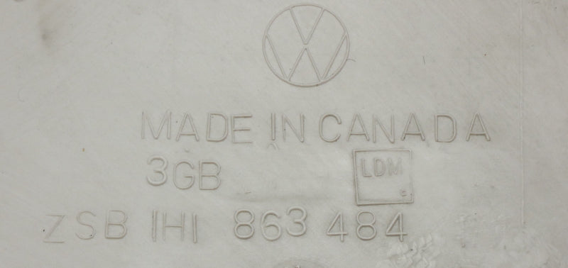 RH Lower Kick Interior Panel 93-99 VW Jetta Golf Cabrio MK3 Flint - 1H1 863 484