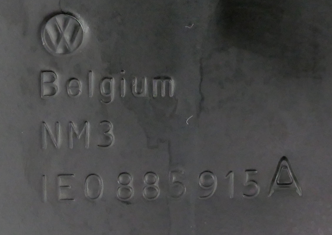 Black Leather Rear Seat 95-02 VW Cabrio MK3 MK3.5 - Genuine - 1E0 885 375 B