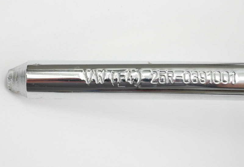 Leather Front Headrest Set 95-99 VW Cabrio MK3 Flint Beige - Genuine