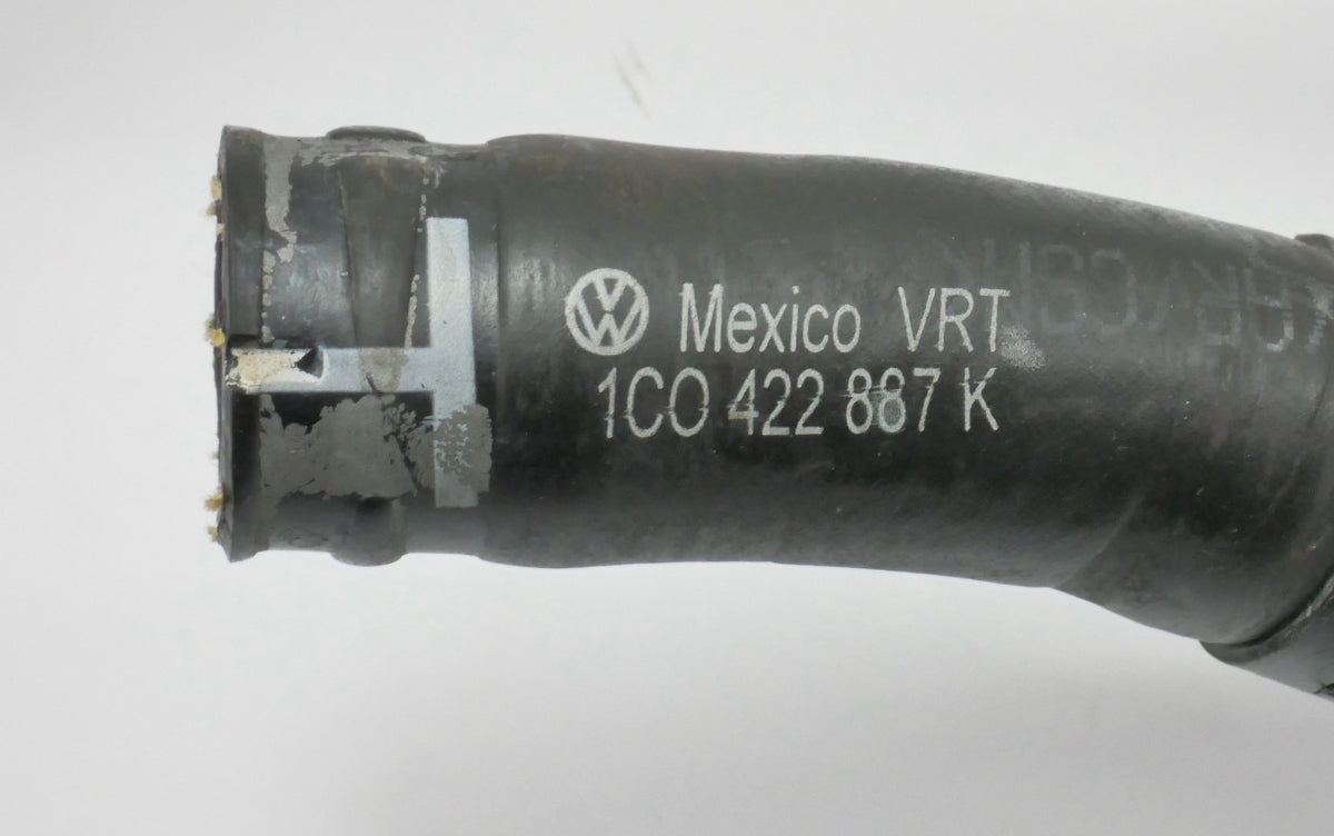 Power Steering Low Pressure Line Hose 06-10 VW Beetle - Genuine - 1C0 422 887 K