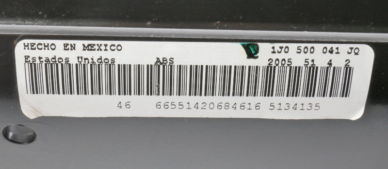 Rear Axle Beam 03-10 VW Beetle Convertible Suspension - Genuine - 1J0 500 041 JQ