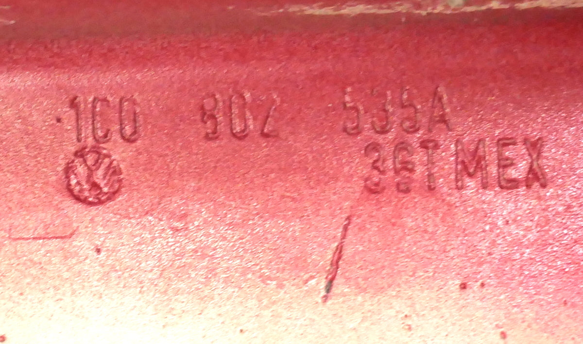 LH Frame Rail End Plate 03-10 VW Beetle - Front Body Horn - 1C0 802 535 A