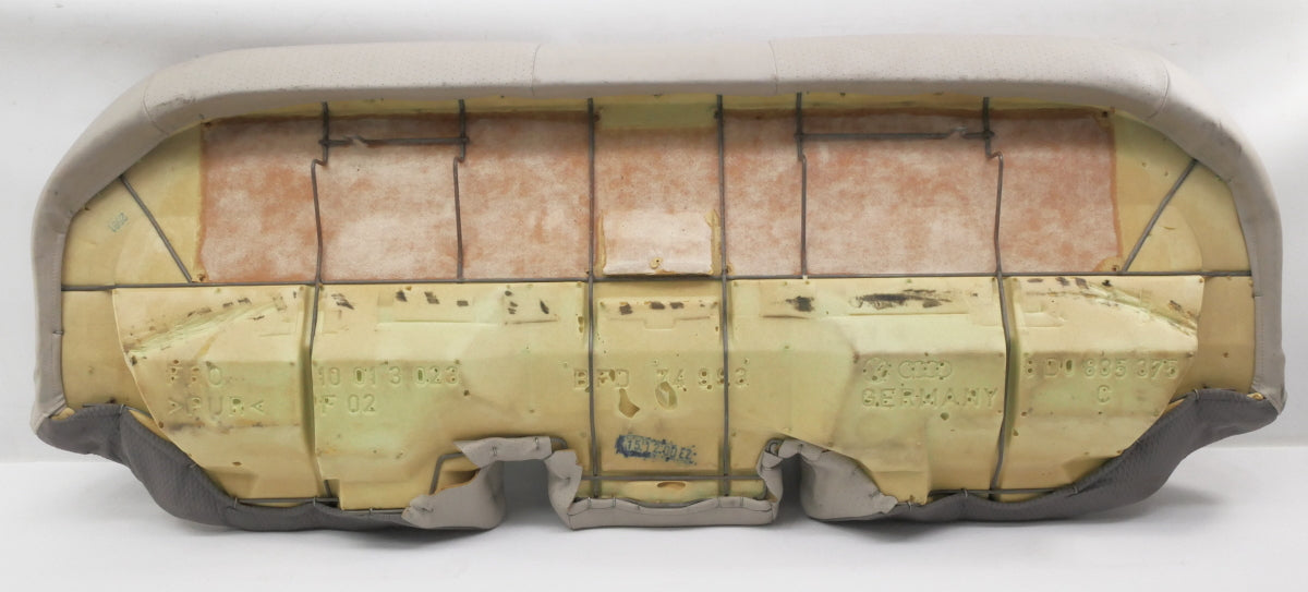 Rear Seat Cushion Cover & Foam 99-01 Audi A4 B5 Beige - Genuine - 8D0 885 375 C