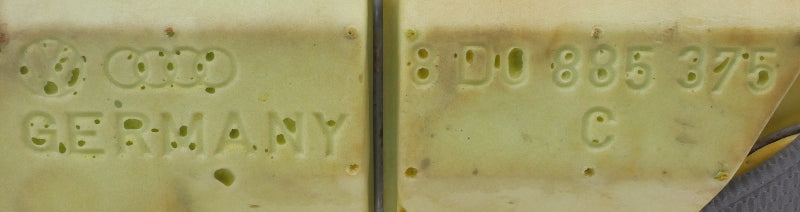 Rear Seat Cushion Cover & Foam 99-01 Audi A4 B5 Beige - Genuine - 8D0 885 375 C