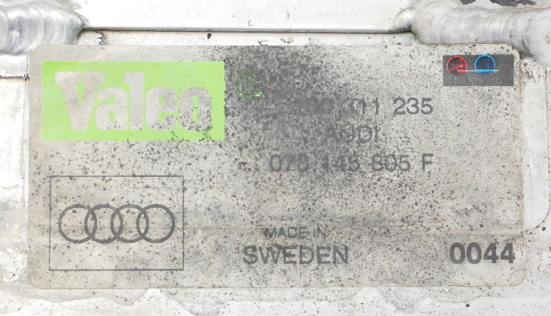 LH Intercooler & Trans Cooler 00-02 Audi S4 B5 - 078 145 805 F / 4B0 317 021 C