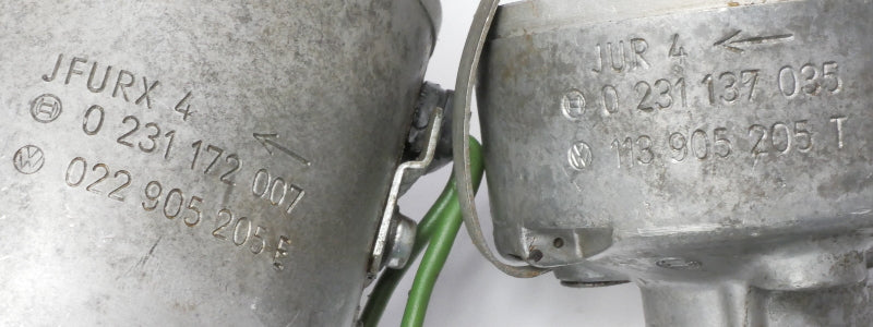 Lot of 10 Aircooled Ignition Distributors Porsche VW Type 3 - 022 905 205 E