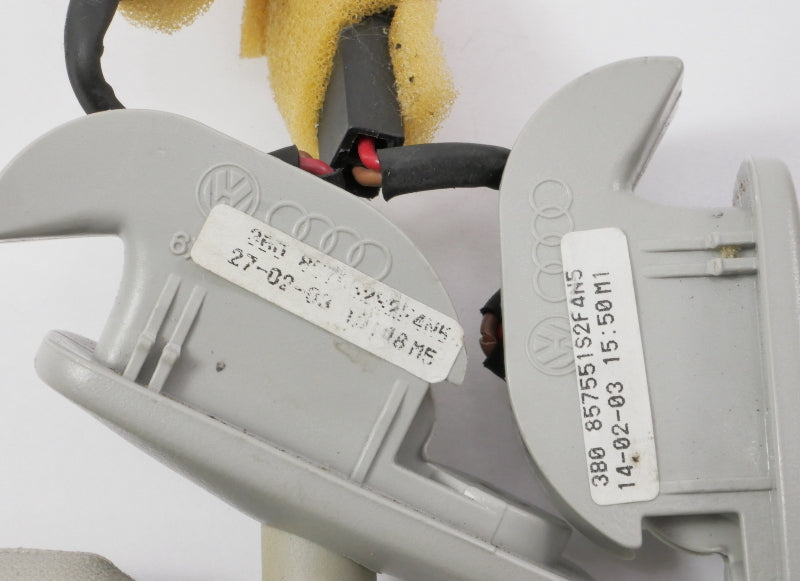 Sunvisor Sun Visor Set 99-05 VW Jetta Golf GTI MK4 Passat B5 Beetle ~ Grey