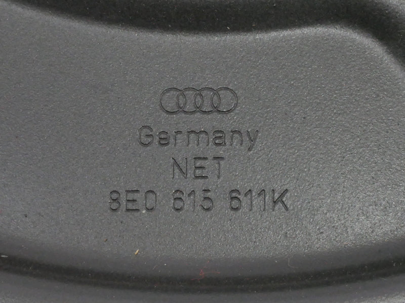 Rear Brake Dust Shield Set 02-05 Audi A4 B6 - Genuine - 8E0 615 612 K / 611 K