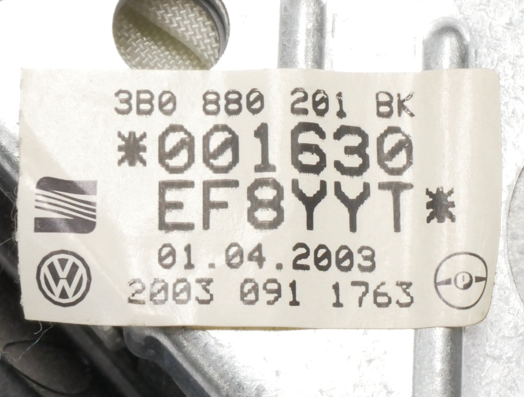 3 Spoke Sport Steering Wheel Airbag 03-05 VW Jetta GTI MK4 ~ 3B0 880 201 BK