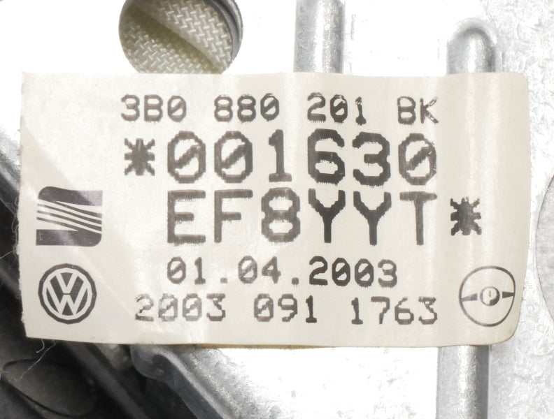 3 Spoke Sport Steering Wheel Airbag 03-05 VW Jetta GTI MK4 ~ 3B0 880 201 BK