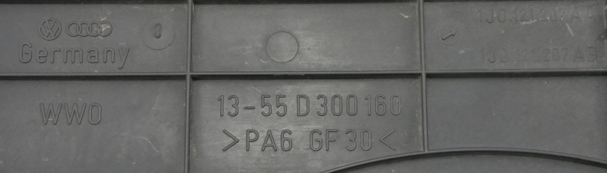 Cooling Fan Shroud Cowl 02-05 VW Jetta GTI MK4 VR6 - Genuine - 1J0 121 207 AA