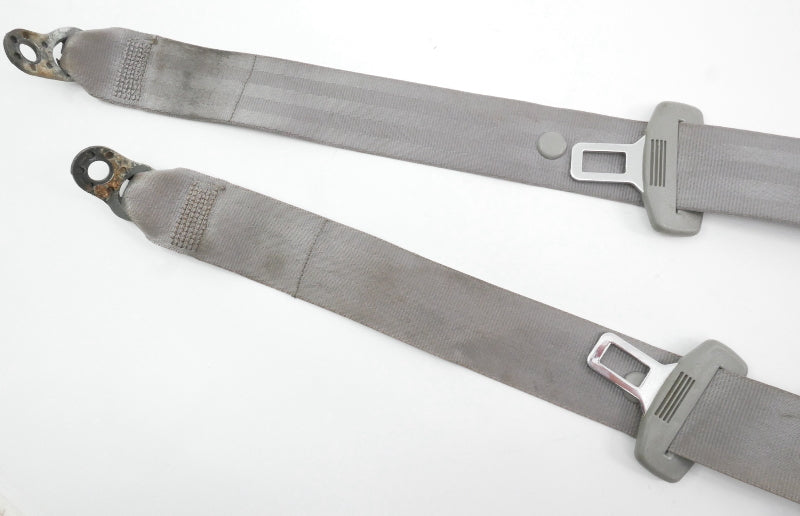 Rear Seatbelt Seat Belt Set 99-05 VW Jetta Golf MK4 Grey - Genuine 1J5 857 805 E