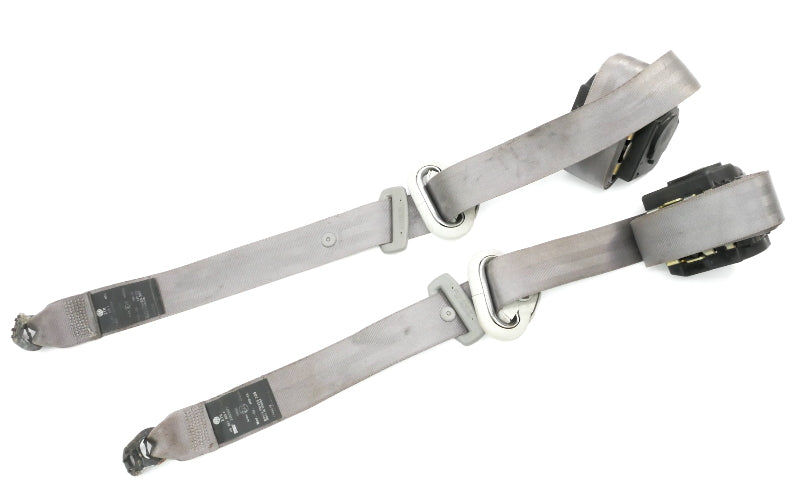 Rear Seatbelt Seat Belt Set 99-05 VW Jetta Golf MK4 Grey - Genuine 1J5 857 805 E
