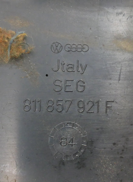 LH Interior Lower Dash Trim Panel Pocket 93-95 Audi 90 CS Genuine 811 857 921 F