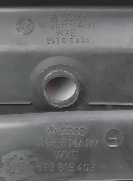 Rain Tray Cowl 88-95 Audi 80 90 CS - Genuine - 893 819 404 / 403