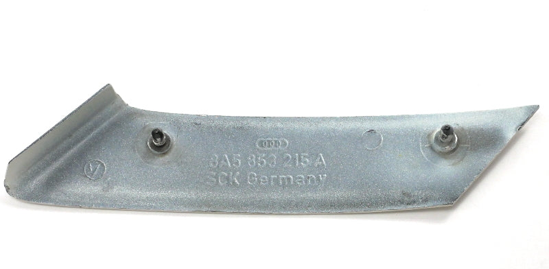 LH Rear C Pillar Trim Molding 88-95 Audi 80 90 CS Sedan Genuine - 8A5 853 215 A