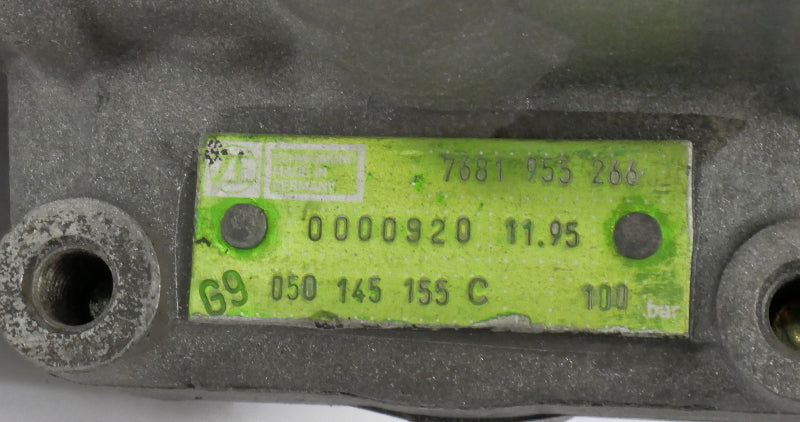 ZF Power Steering Pump 93-98 Audi Cabriolet 90 CS V6 - Genuine - 050 145 155 C