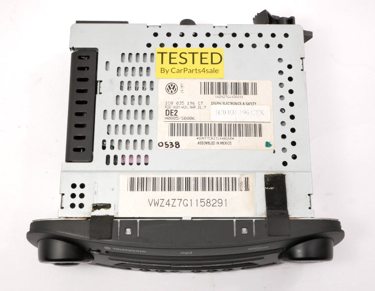 Monsoon Radio CD Head Unit VW Beetle 98-10 Stock Factory Genuine 1C0 035 196 CT