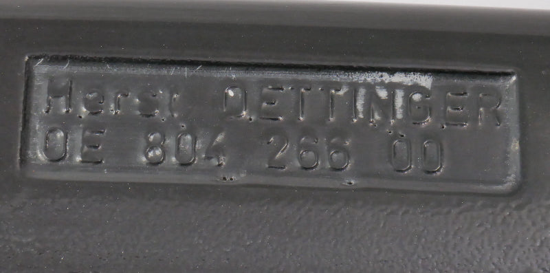 Trunk Lid Lip Spoiler 02-05 Audi A4 S4 B6 Black - Genuine Oettinger 804 266 00