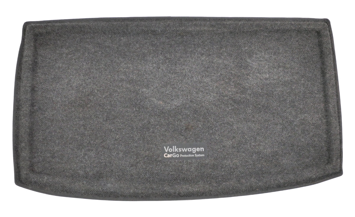 CarGo Trunk Floor Carpet Mat 13-16 VW Jetta Hybrid MK6 - Genuine - 5C6 061 166 B