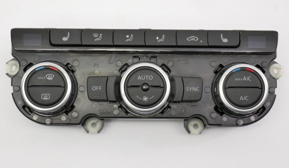 HVAC Climate Controls Heated Seats 13-14 VW Jetta MK6 - Genuine - 3AA 907 044 AR