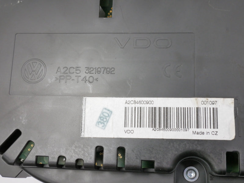 Gauge Cluster Speedometer 2014 VW Jetta Hybrid MK6 VDO 130K - 5C6 920 983