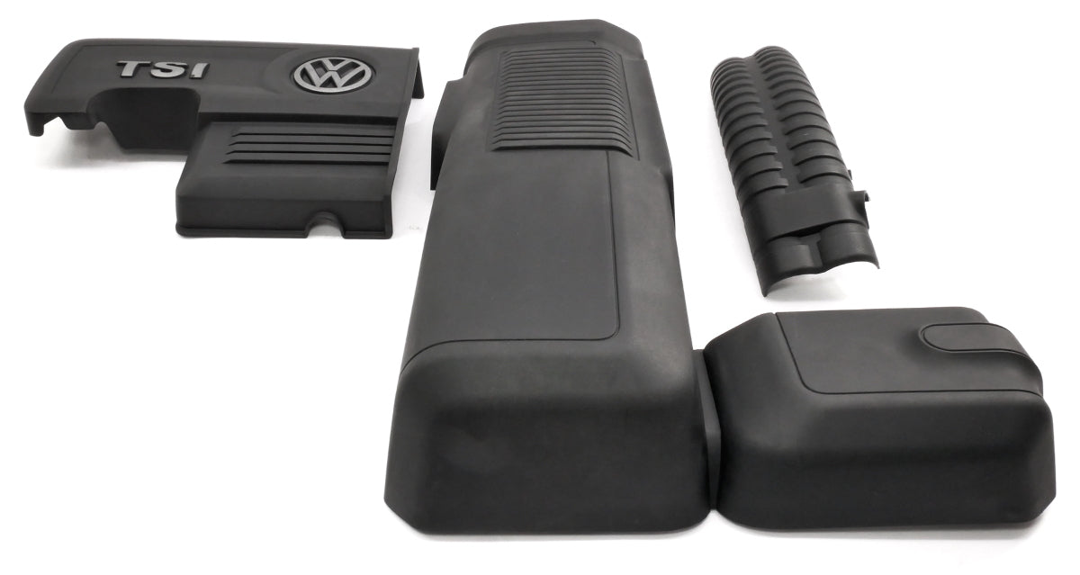 Engine Bay Plastic Covers 13-16 VW Jetta Hybrid MK6 - Genuine - 04E 103 925