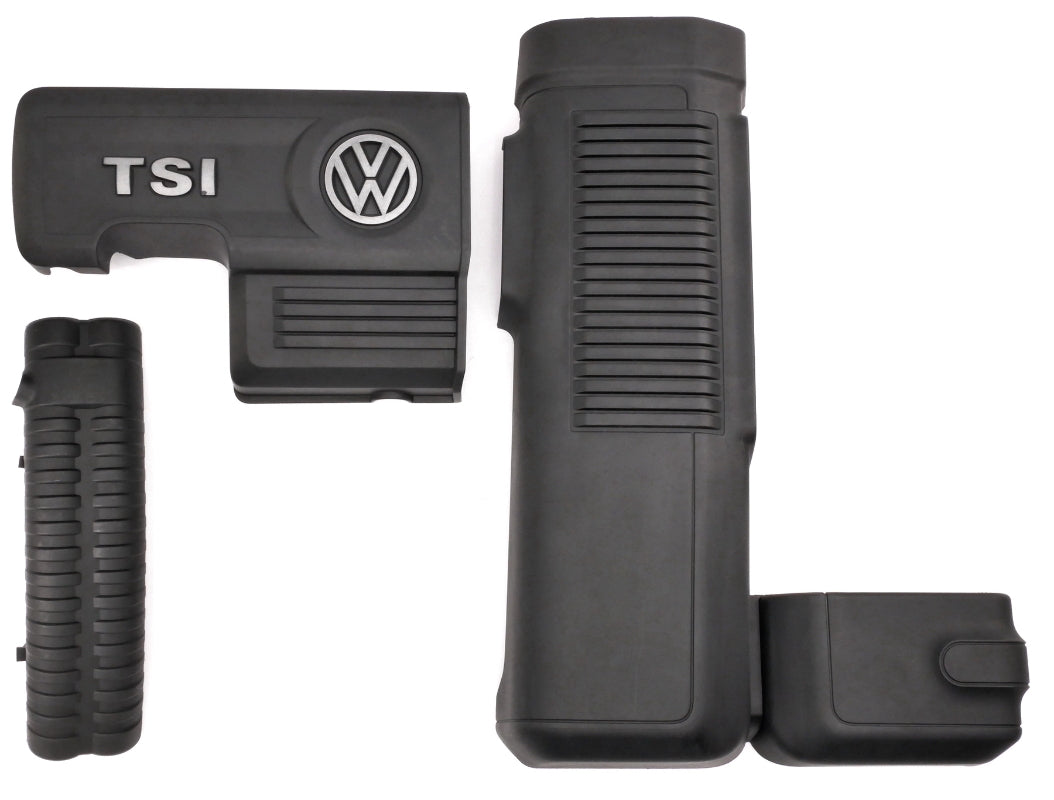Engine Bay Plastic Covers 13-16 VW Jetta Hybrid MK6 - Genuine - 04E 103 925