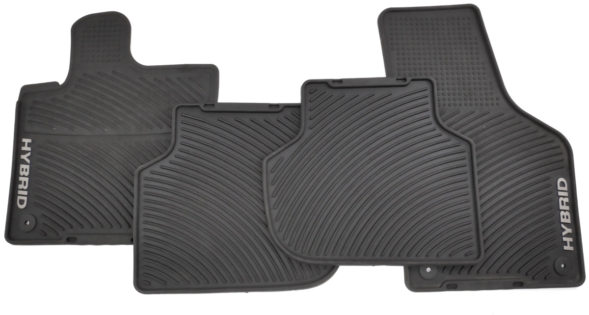 Rubber Monster Mat Floor Mats 13-16 VW Jetta Hybrid MK6 Genuine - 5C7 061 550 D