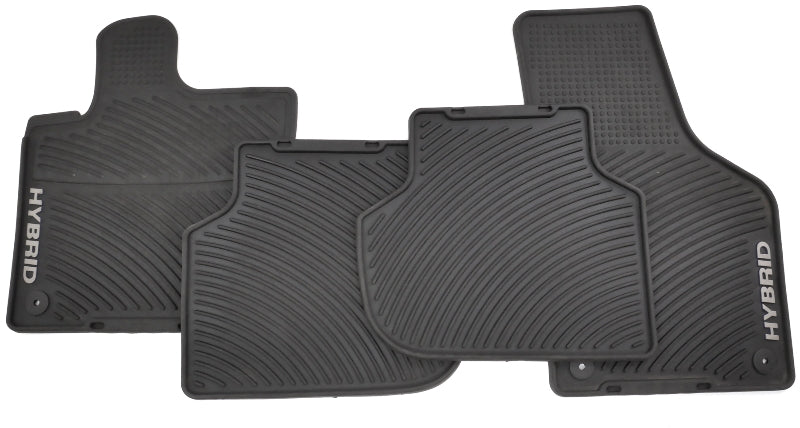 Rubber Monster Mat Floor Mats 13-16 VW Jetta Hybrid MK6 Genuine - 5C7 061 550 D
