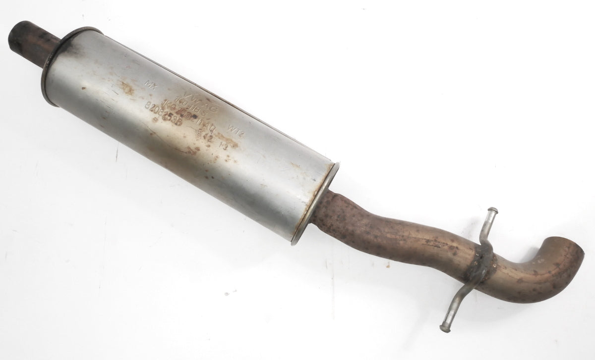 Exhaust Muffler Resonator 13-16 VW Jetta Hybrid MK6 - Genuine - 1K0 253 211 AQ