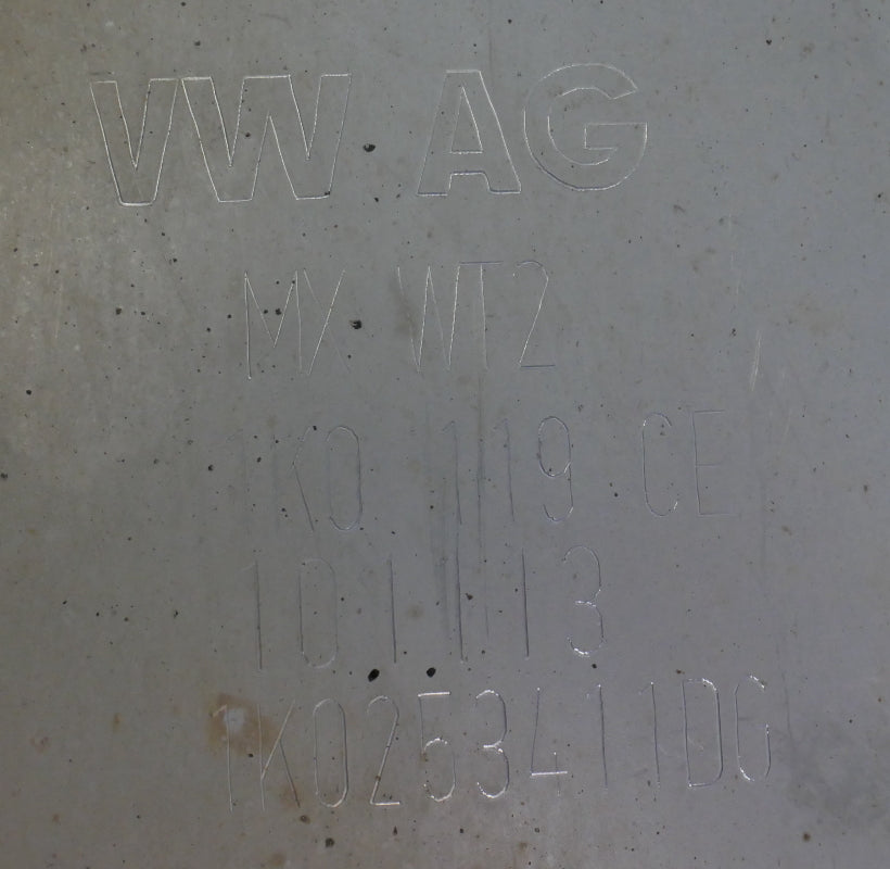 Center Exhaust Muffler Resonator 13-16 VW Jetta Hybrid MK6 - 1K0 253 411 DG