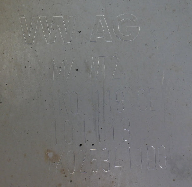 Center Exhaust Muffler Resonator 13-16 VW Jetta Hybrid MK6 - 1K0 253 411 DG