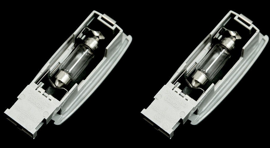 Sunvisor Sun Visor Light Lamps 05-21 VW Jetta Golf Eos GTI MK5 Mk6 1K0 947 109