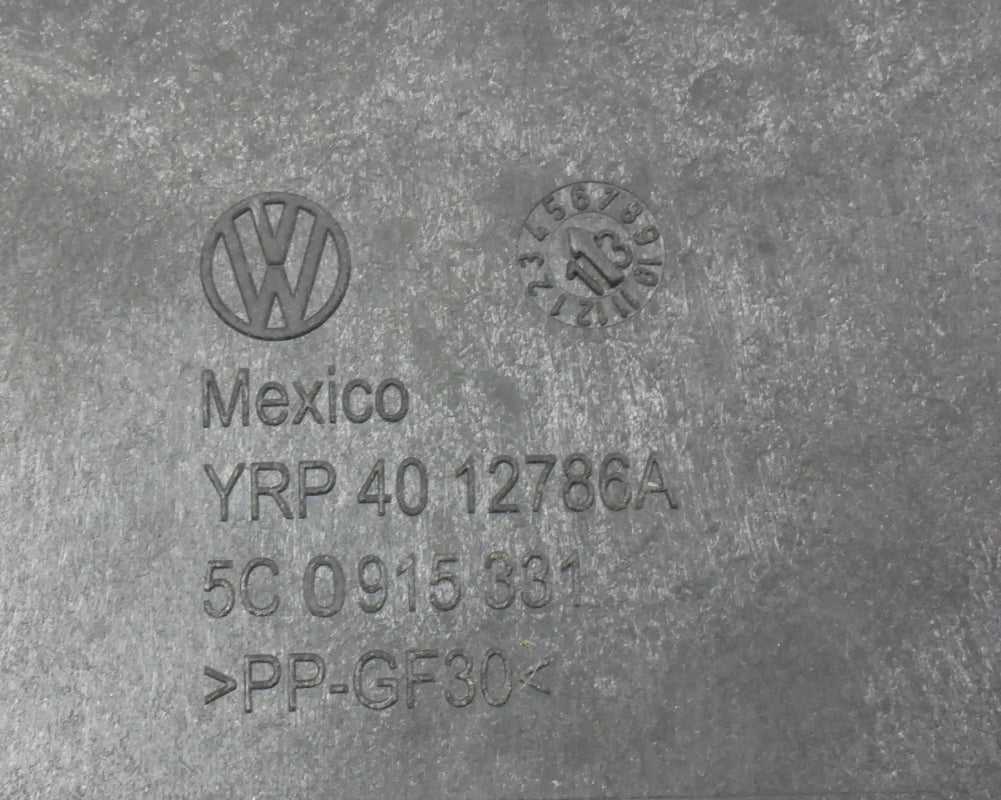 Trunk Starting Battery Tray 13-16 VW Jetta Hybrid MK6 - Genuine - 5C0 915 331