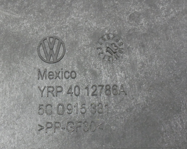 Trunk Starting Battery Tray 13-16 VW Jetta Hybrid MK6 - Genuine - 5C0 915 331