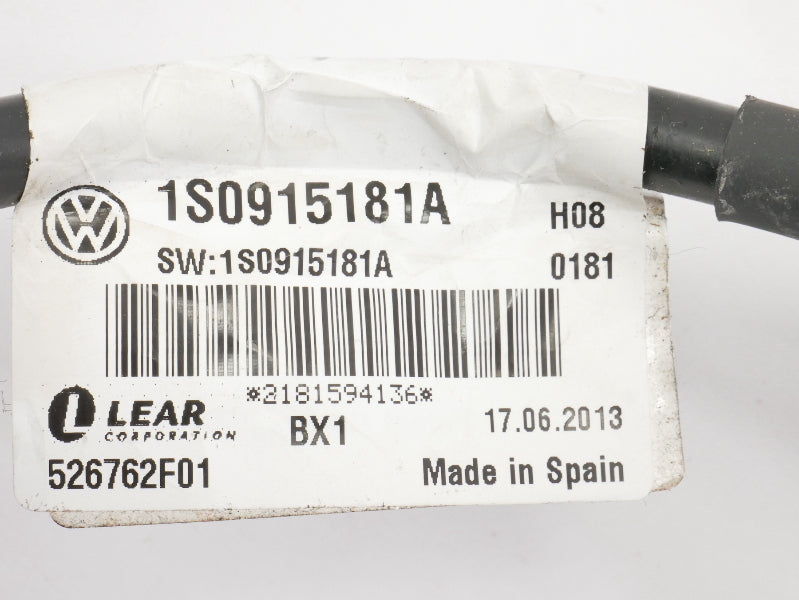 Starting Battery Negative Terminal 13-16 VW Jetta Hybrid MK6 - 1S0 915 181 A