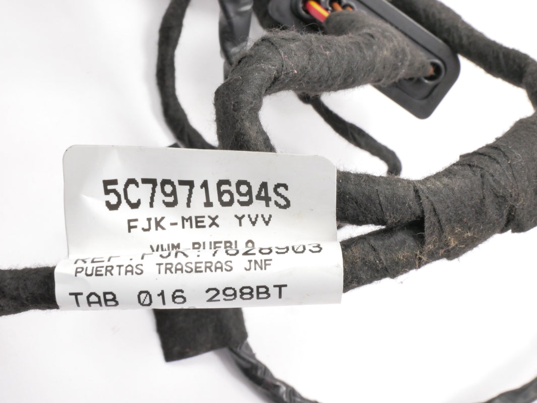 RH Rear Door Wiring Harness 11-18 VW Jetta MK6 Sedan - 5C7 971 694 S