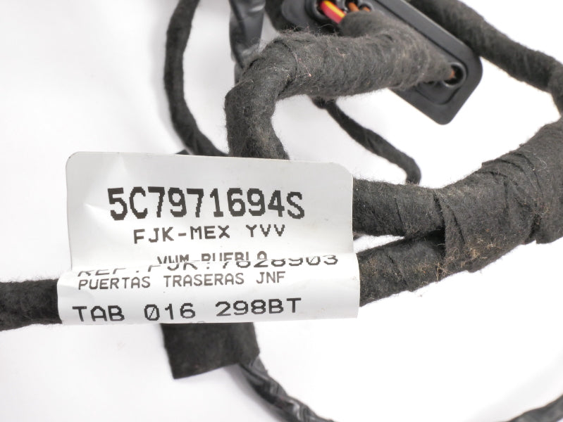 RH Rear Door Wiring Harness 11-18 VW Jetta MK6 Sedan - 5C7 971 694 S
