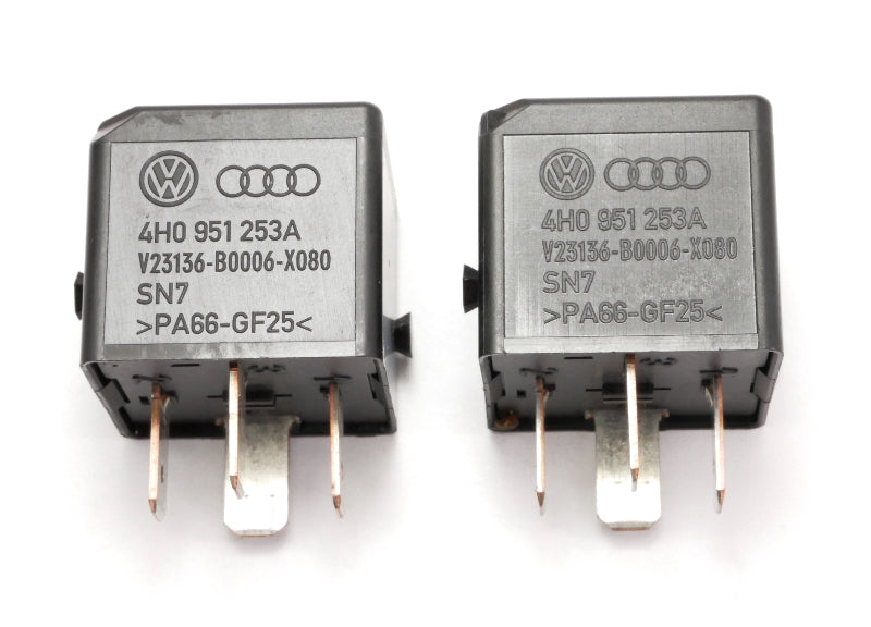 2x Relay # 645 VW Audi Passat Jetta Golf A4 A6 - Genuine - 4H0 951 253 A