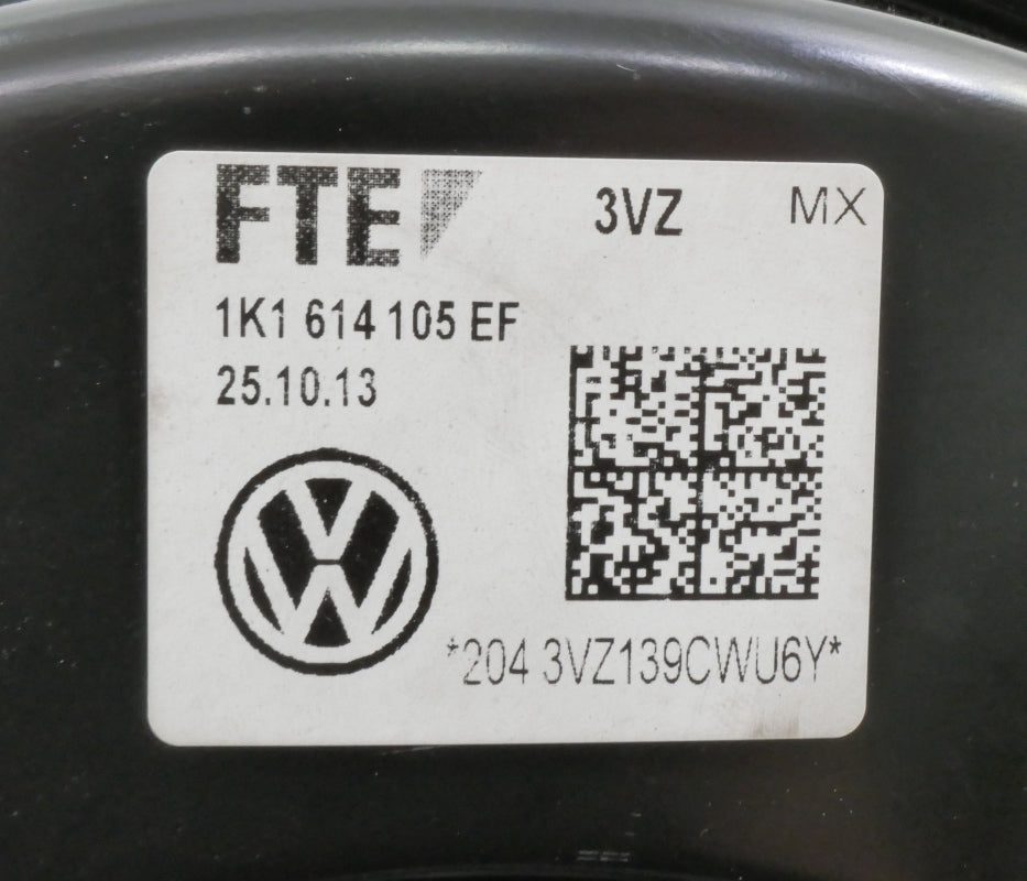 Brake Booster 11-18 VW Jetta MK6 Sedan - Genuine FTE - 1K1 614 105 EF