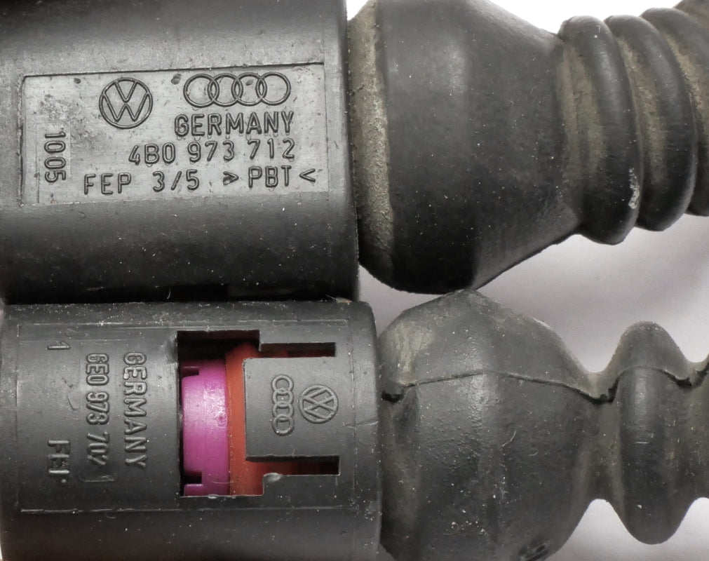 LH Rear ABS & Range Sensor Wiring Plug Pigtail VW Jetta Sedan MK6 5C0 927 904 M